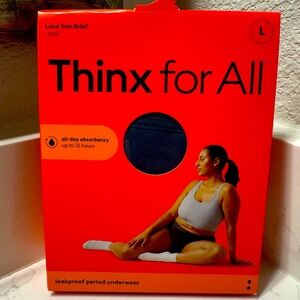 Thinx Period underwear lace trim brief